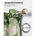 thumbnail image 6 of nqOlkjepod Outdoor Curtains for Patio Waterproof, Vintage Green Leaves Outdoor Privacy Panels Grommet, Farmhouse Pastoral Summer Vines Blackout Outside Curtains for Porch/Cabana 54"x108", 2 Panels, 6 of 8