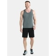 thumbnail image 5 of Athletic Works Men's & Big & Tall Men's Tri-Blend Tank Top, Sizes XS-4XLT, 5 of 5