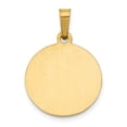 thumbnail image 3 of 14K Yellow Gold Charm Pendant 18 mm 15 Polished And Satin St. Gerard Medal, 3 of 3