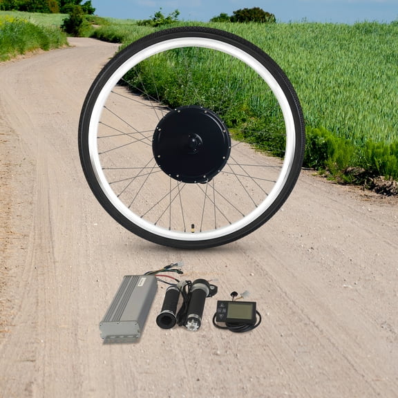 Vintoro 1000W E-Bike Rear Wheel Conversion Kit, 330.69lbs Electric Bike Motor Kit, PAS, LCD Display