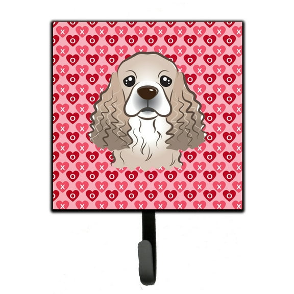 Carolines Treasures BB5286SH4 Cocker Spaniel Leash or Key Holder Single Hook multicolor