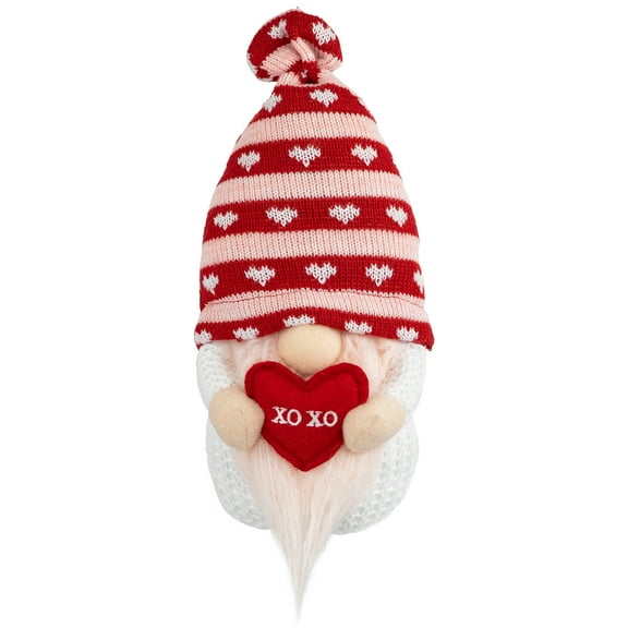Northlight Plush "XOXO" Valentine's Day Gnome - 10"