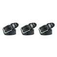 thumbnail image 2 of relayinert Classy And Durable PU Belt For Men Wear-resistant And Fine Workmanship Coffee Black 115cm 3Set, 2 of 6