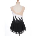 thumbnail image 4 of Jowowha Robe de Danse Patinage pour Filles Enfants Sans Manches en Maille Transparente Blanche 10, 4 of 7