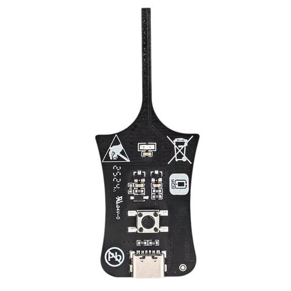 Clearance Sale! 1 Pcs Type-C Inductance Tester Electronic Circuit Board Detector High Sensitivity Coil Tester Plastic Material PC Phone Electronic Device Repair Use, Clearance(Black)