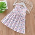 thumbnail image 2 of Odeerbi Clearance Summer Toddler Baby Girls Sleeveless Dress Tank Dress Children's Clothing, 2 of 4
