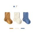 thumbnail image 1 of par/lote calcetines sólidos para bebés recién nacidos de algodón suave Primavera Invierno niños bebé niño niña calcetín acanalado calentadores de piernas accesorios para niños pequeños Tan Jianjun unisex, 1 of 2