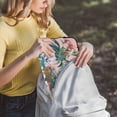 thumbnail image 5 of FORMRS 15-15.6 inch Laptop Sleeve Case Soft Carrying Quilted Computer Bag Cover, Vibrant Flowers, 5 of 7