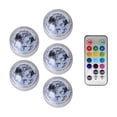 thumbnail image 1 of LED Floating Pool Lights, RGB Submersible Light, IP68 Waterproof Remote Controlled Underwater Lamp, Pool Accessories ,Easy to Install, 1 of 7
