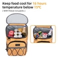 thumbnail image 2 of Enfriador de mochila VKKZAAW de 26 latas con aislamiento impermeable, 2 of 2