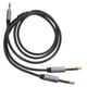 thumbnail image 5 of Adaptador de audio 1 metro 3.5 mm para doble cable de cable de audio de 6.35 mm 1/4 a 1/8, 5 of 6