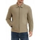 thumbnail image 4 of CHAQUETA CASUAL CON FORRO DE LARGO MANGA Y SOLAPA PARA HOMBRE INSPIRAR CHIC, COLOR SÓLIDO, CIERRE COMPLETO, TALLA XL, CAQUI, 4 of 6