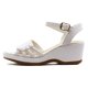 thumbnail image 2 of Sandalias para Mujer Zmexico E26502 blanco 25, 2 of 4