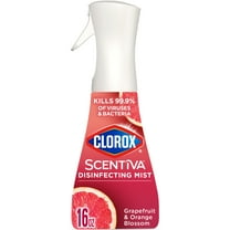 Clorox Scentiva Disinfecting Mist, Grapefruit and Orange Blossom, 16 Fluid Ounces