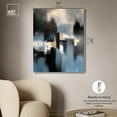 thumbnail image 5 of Urban Muted Depths I Canvas Blue Abstracts by Art Remedy, Gallery Wrapped, 30" x 36", 5 of 7