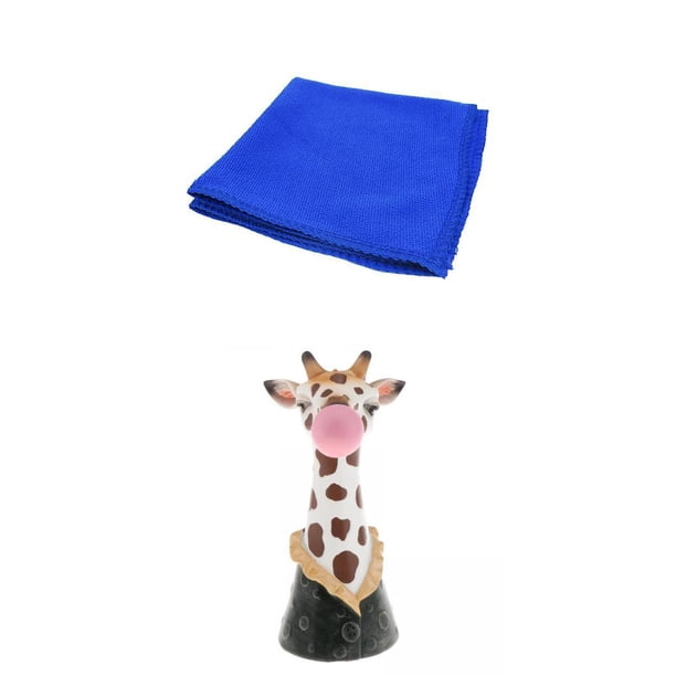 Florero secas de escritorio de animal para el hogar y el jardín - Jirafa, Zulema Florero de resina para oficina