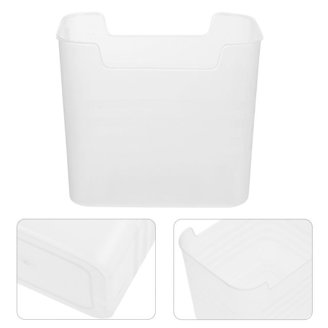 YSNOOWE 2Ud Transparente Para Refrigerador Organizador Lateral Para Verduras Y Alimentos
