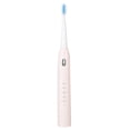 thumbnail image 2 of Cepillo de dientes eléctrico silencioso con carga USB, cepillo de dientes para adultos resistente al agua con 5 modos, color rosa, 2 of 8