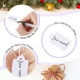 thumbnail image 5 of Taihexin 500 Piece Price Tags with String, 1.38 x 0.87 Inch White Writable Label Tags, Product Display Tags for Jewelry, Clothing, Retail, and DIY Marking (White), 5 of 7