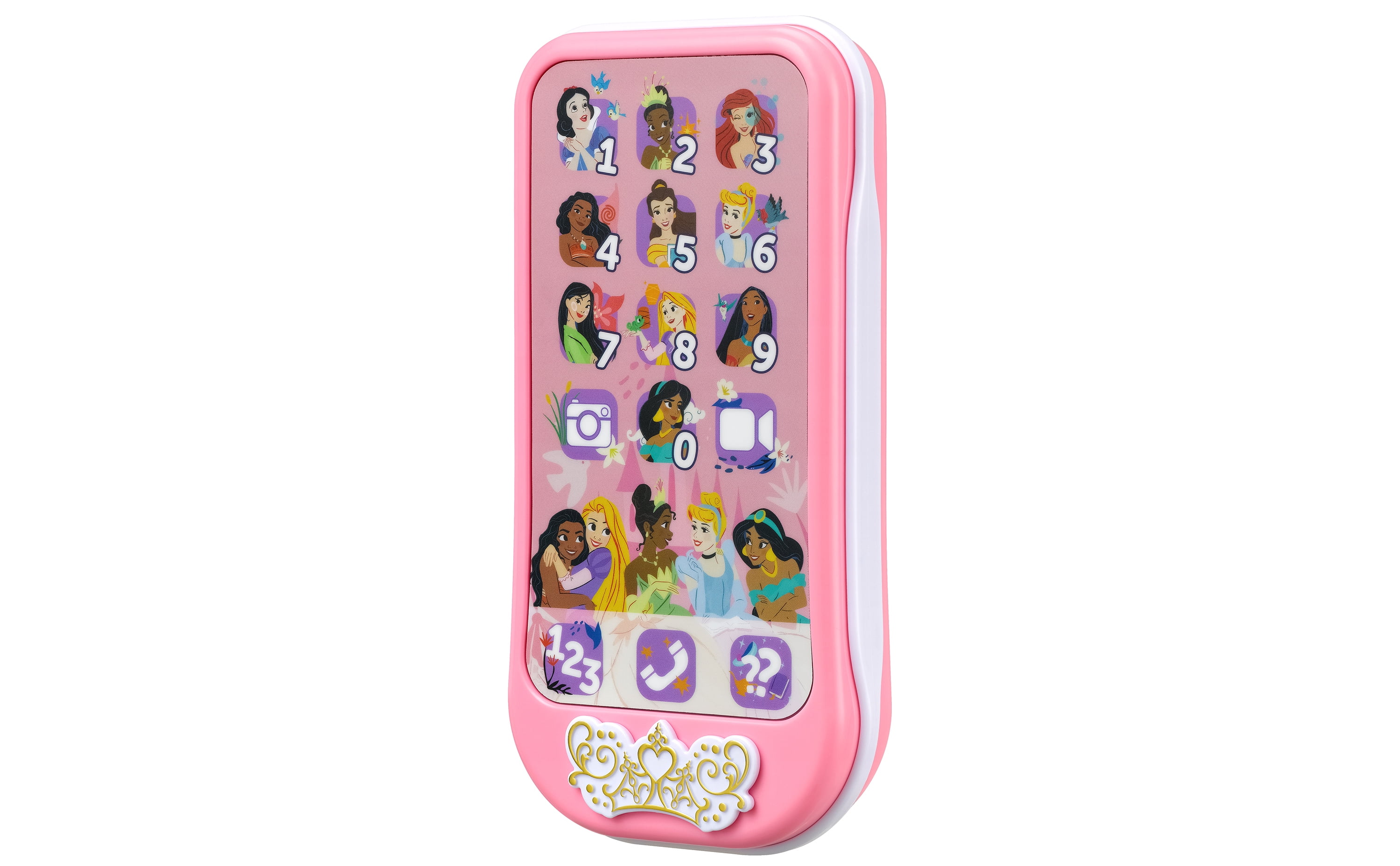 Disney Princess Bluetooth Microphone with Lights that Flash to The Music, Toy Phone