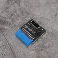 thumbnail image 1 of Expansion Card Motherboard Expansion Card Type E Adapter Expansion Card 20 To 19pin Expansion Card Motherboard Expansion Card USB3.0 Front 19PIN To 3.1 TYPE C Front Type E Adapter, 1 of 8