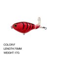 thumbnail image 2 of Whopper Plopper 75 Perch WPL75/09 Topwater Surface Bait Lure, 2 of 8