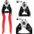 thumbnail image 6 of Stainless Steel Wire Rope Aircraft Bicycle Cable Cutter, Up to 5/32" Diameter, 6 of 7