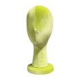 thumbnail image 2 of EHJRE Mannequin Head Home Velvet Hat Display Stand for Glasses Hairpiece Headphone Green, 2 of 8