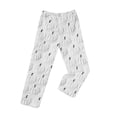 thumbnail image 6 of Trgacdwlo Halloween Fleece Pajama Pants for Women Ghost Pumpkin Print Flannel Pajama Pants for Women Fall Winter Warm Lounge Pants for Women, 6 of 9