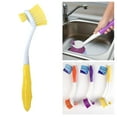 thumbnail image 5 of 1 X Kitchen Scrub Brush Sink Dish Washing Vegetable Scrubber Multi Purpose Clean, 5 of 6