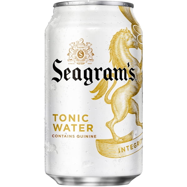 Seagram's Tonic Water 12 oz Cans Pack of 24