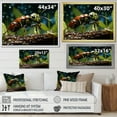 thumbnail image 4 of Designart "Green Ant Guardian Of The Forest I" Animals Ant Wall Decor, 4 of 7