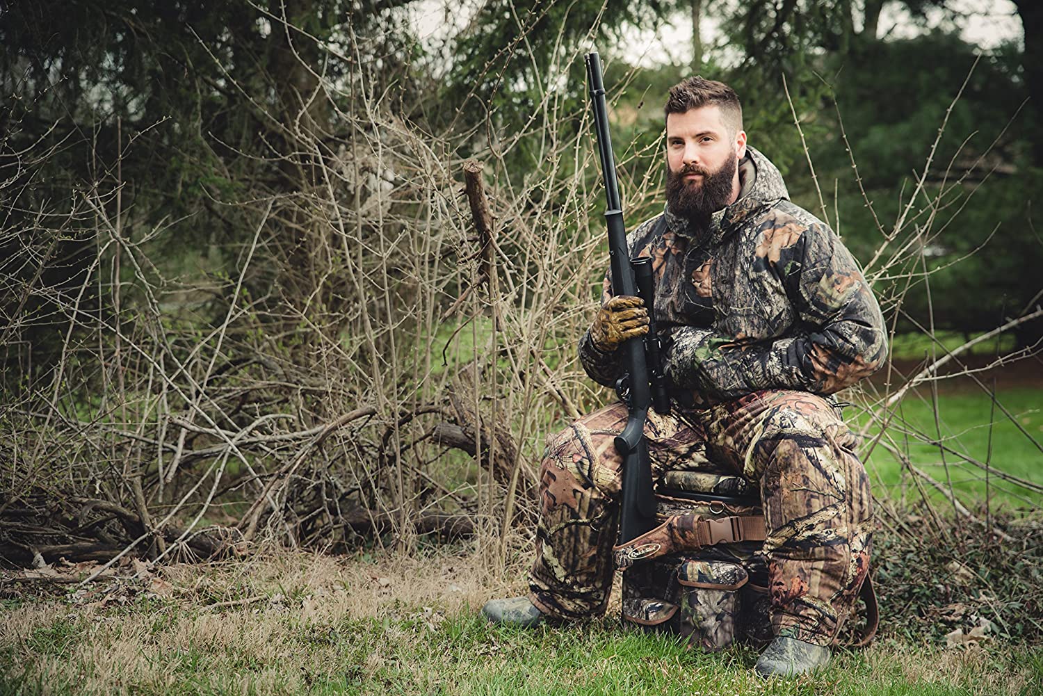 Peregrine Venture Bucket Pack Hunting Bucket Backpack Combo, Mossy Oak Break Up Country