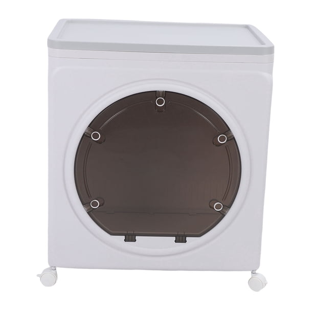 Contenedor De Almacenamiento De Ropa, Organizador De Ropa, Tapa Plegable, Gran Capacidad, 4 Ruedas Para Edredón
