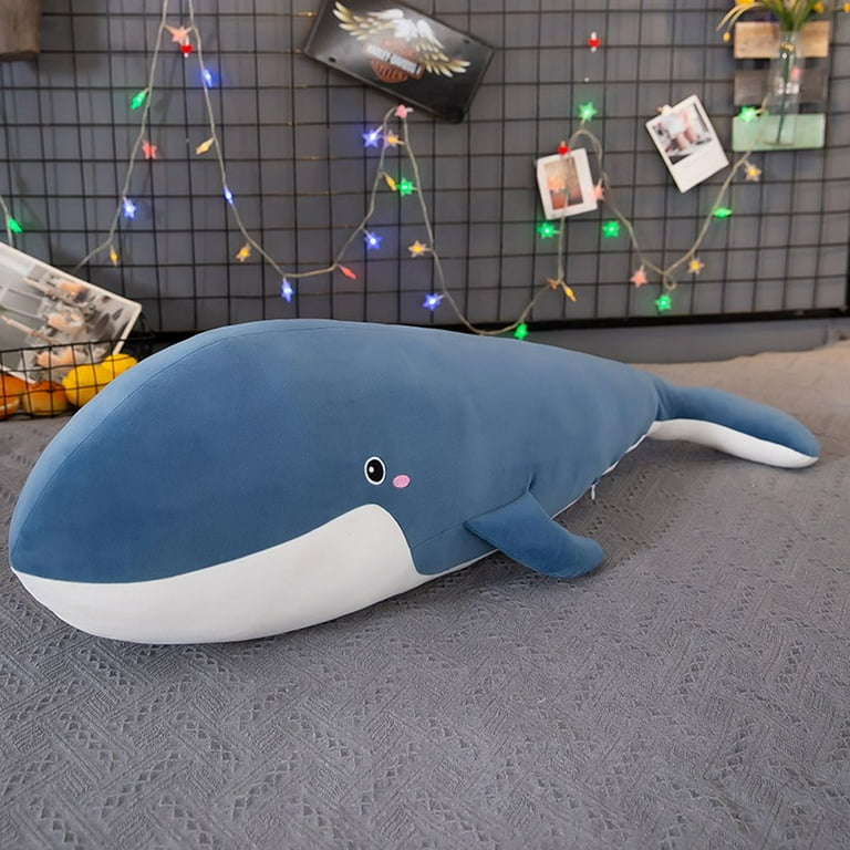 giant blue whale stuffed animal