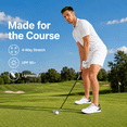 thumbnail image 6 of MASKERT Men's Golf Shorts 7" Lightweight Quick Dry Stretch Dress Shorts, Water Resistant Flat Front Casual Work Shorts with 4 Pockets, 6 of 9