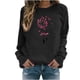 thumbnail image 2 of Ichuanyi liquidación blusa para mujeres nuevas flores impresas camiseta manga larga ICHUANYI WER2023082207699, 2 of 5