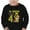 Black (Long Sleeve), variant on Paw Patrol Four Birthday Shirt Rubble Digging 4 Year Birthday Shirt Boy