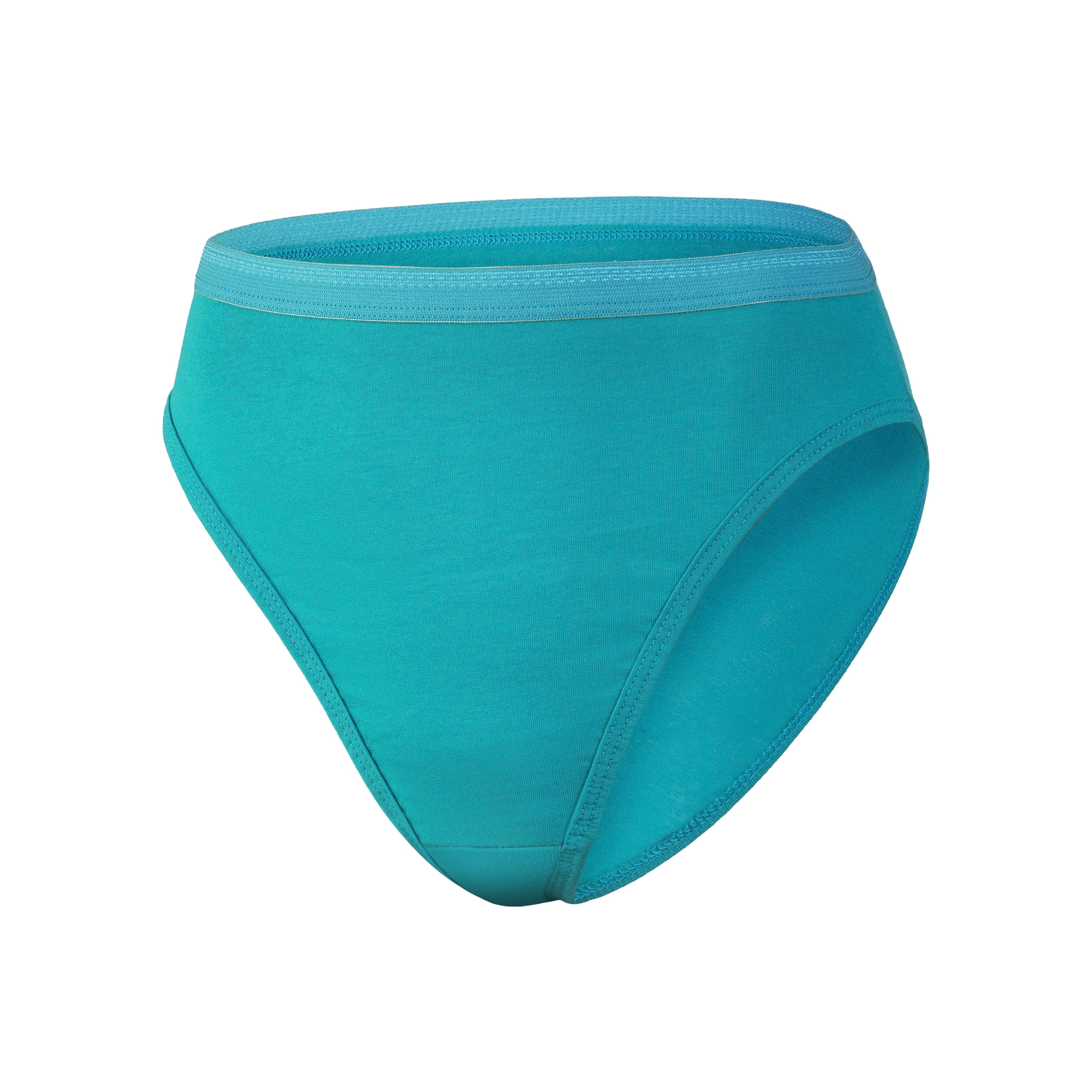 Women's Assorted Cotton Hi-Cut Panties, 6 Pack