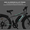 thumbnail image 4 of Xahpower 26" 500W Electric Bike Fat Tire P7 36V 12.5AH, 4 of 9
