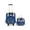 Blue, variant on 2pcs/Set Travel Bag Luggage Storage for Sports Gym with Lining and Shoulder Strap for Men, Women (Black)