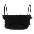 thumbnail image 1 of EeaseMX 1 chaleco sexy para mujer, delicado sujetador bandeau, para otoño e invierno (negro, talla M), 1 of 7