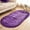 Purple, variant on BadyminCSL Super Soft Faux Sheepskin Area Rugs for Bedroom Floor Shaggy Plush Carpet Faux Rug Bedside Rugs