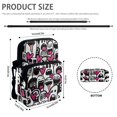 thumbnail image 6 of FUIALDOLG Crossbody Purse for Travel, Portable Leakproof Crossbody Bag for Women Cartoon Monster Hearts Crossbody Bags, 6 of 7