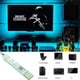 thumbnail image 4 of Tira de luces LED de 0,5-5m, 18 Leds/M, tira de luces RGB 5050 alimentada por USB, lámpara de Control Compatible con Bluetooth, tira de luces Iluminación novedosa 2M 36LED (a prueba de agua) Toystoory HA006025-06, 4 of 6