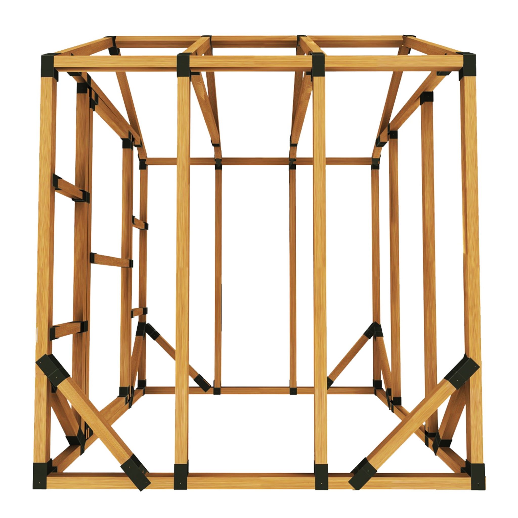 6X6 GREENHOUSE - DIY FRAMING BRACKET KIT