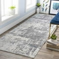 thumbnail image 3 of Mark&Day Area Rugs, 9x13 Itens Modern Medium Gray Marble Area Rug, Grey Black White Carpet for Living Room, Bedroom or Kitchen (9' x 13'1"), 3 of 8
