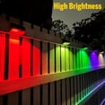 thumbnail image 2 of Luces solares para terraza FLITI RGB, 8 colores, IP65, impermeables, paquete de 8, 2 of 6