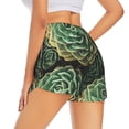 thumbnail image 3 of Fotbe Succulents Womens High Waist Running Shorts Athletic Workout Quick Dry Shorts for Women with Pockets Gym Yoga Summer Shorts-Small, 3 of 9