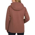 thumbnail image 2 of Lands' End Women's Inside Pocket Adjustable Hood Quilted Jacket, Red, Small, 2 of 5